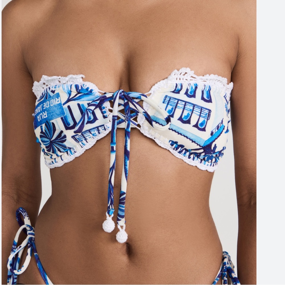 FARM Rio Strapless Bikini